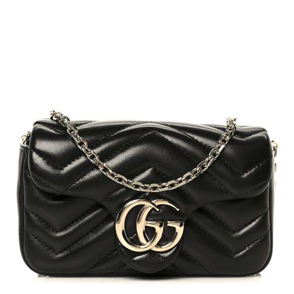 Gucci Lambskin Matelasse Mini Gg #238024G13B